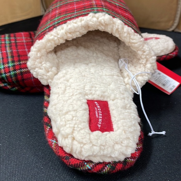 Slide plaid slippers unisex - Picture 3 of 7